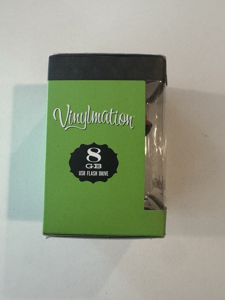 Disney Vinylmation Upside Down Mickey 3" USB 8GB Flash Memory Drive & Ext Cable