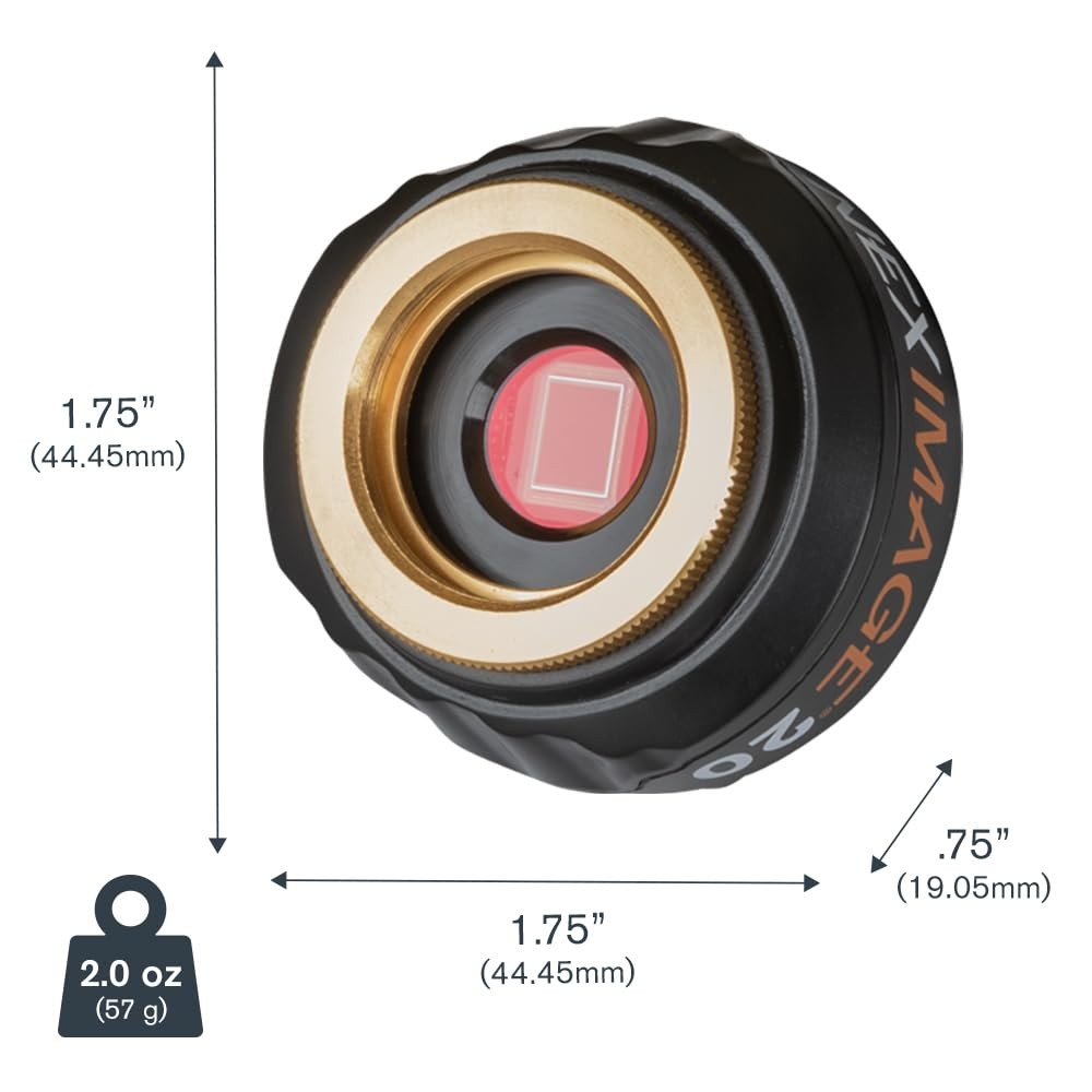 Celestron - NexImage 20 Solar System Camera - 20MP AR2020 Back-Illuminated CMOS