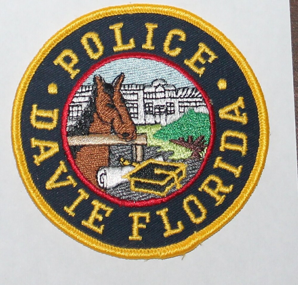 DAVIE POLICE Florida FL FLA PD patch