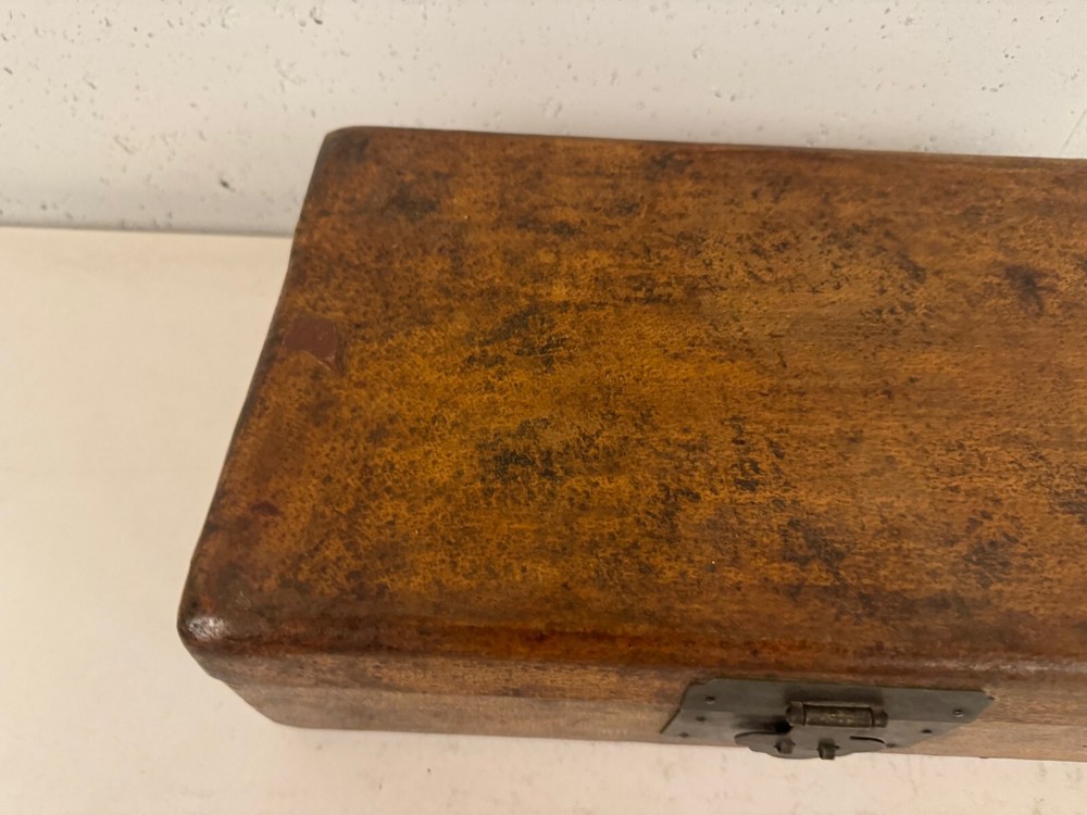 Vintage Possibly Antique Chinese Wood Rectangular Box