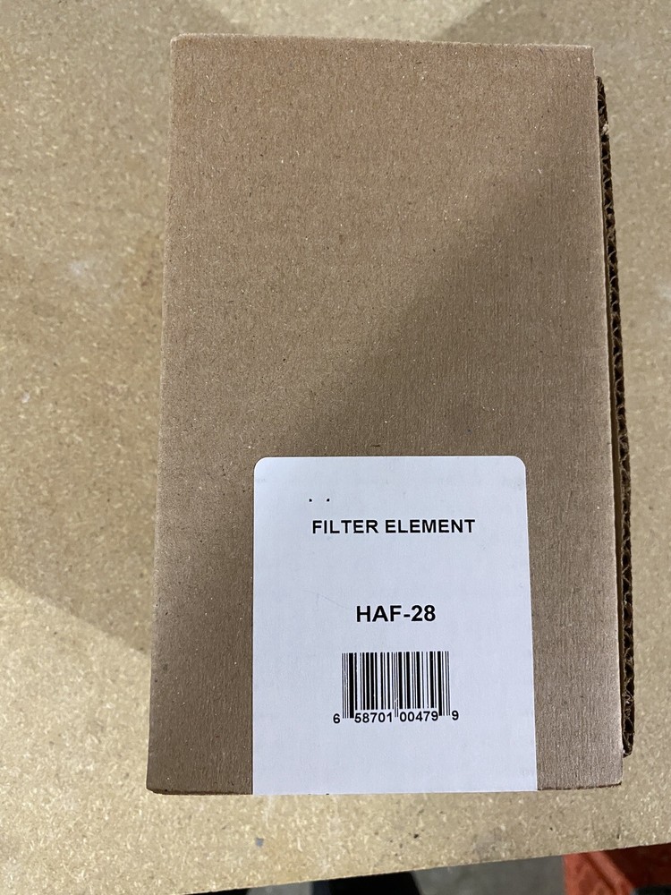 **New HAF-28 Coalescing Filter Element with O-ring for Devilbiss