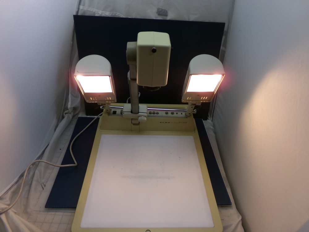 ELMO EV-308 VISUAL PRESENTER MAGNIFIER, DOCUMENT CAMERA