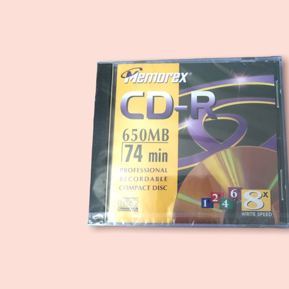 Blank Memorex CD-R CD