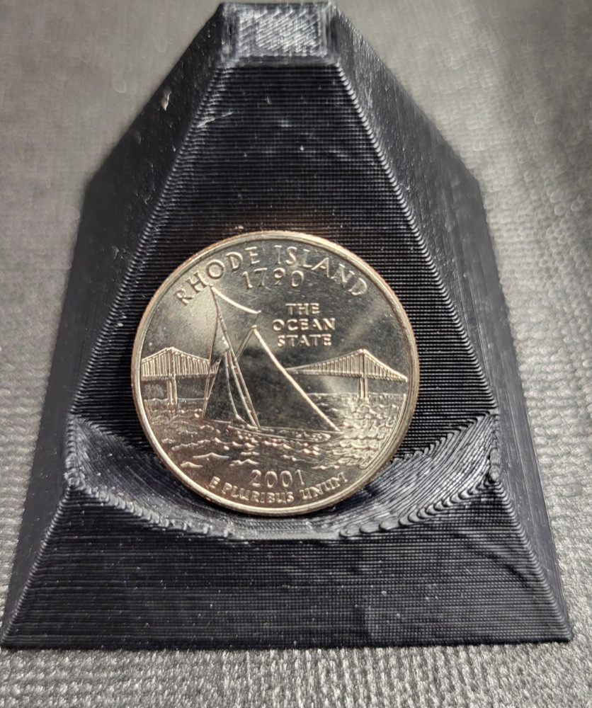 2001 D Rhode Island State Quarter BU