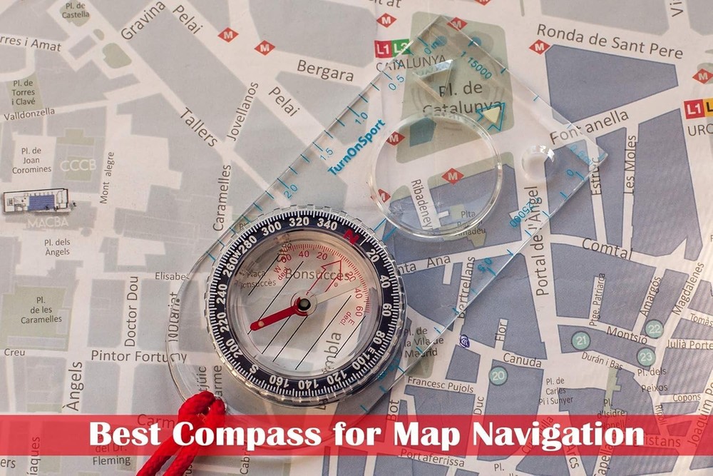 Orienteering Compass - Hiking Backpacking Compass | Advanced Scout Compass Ca...