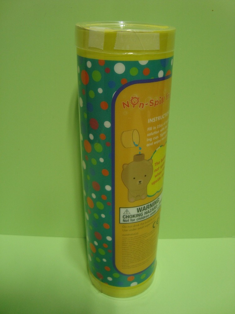 Uncle Bubble Non- Spill Friends Brown Bear No Solution