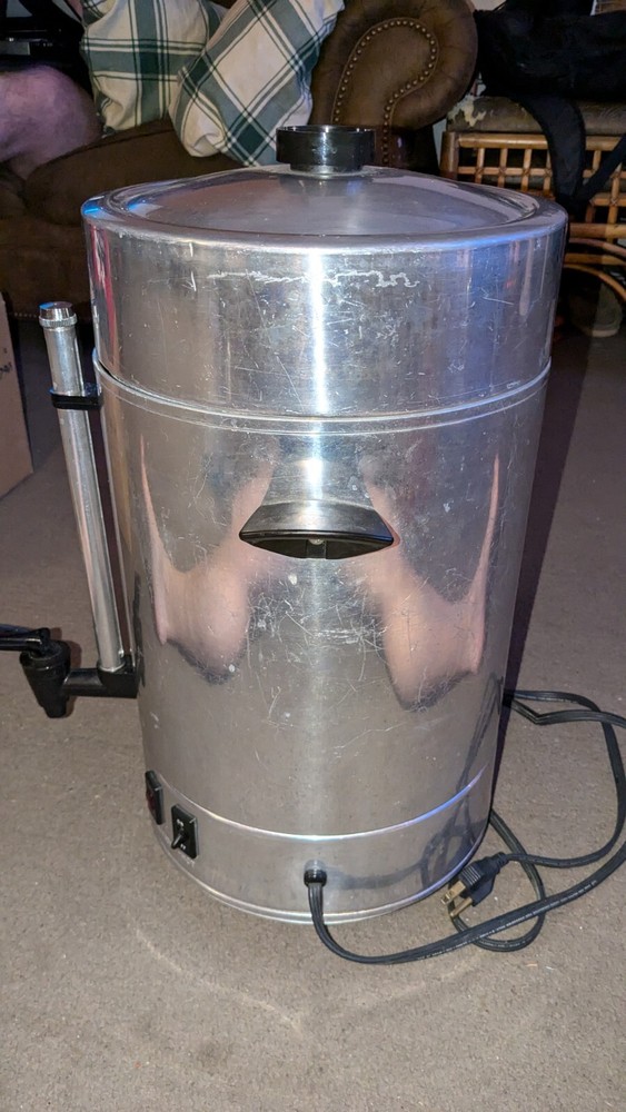 Vintage REGAL Automatic Coffee Percolator Urn 12-101 Cups Large Coffee Maker