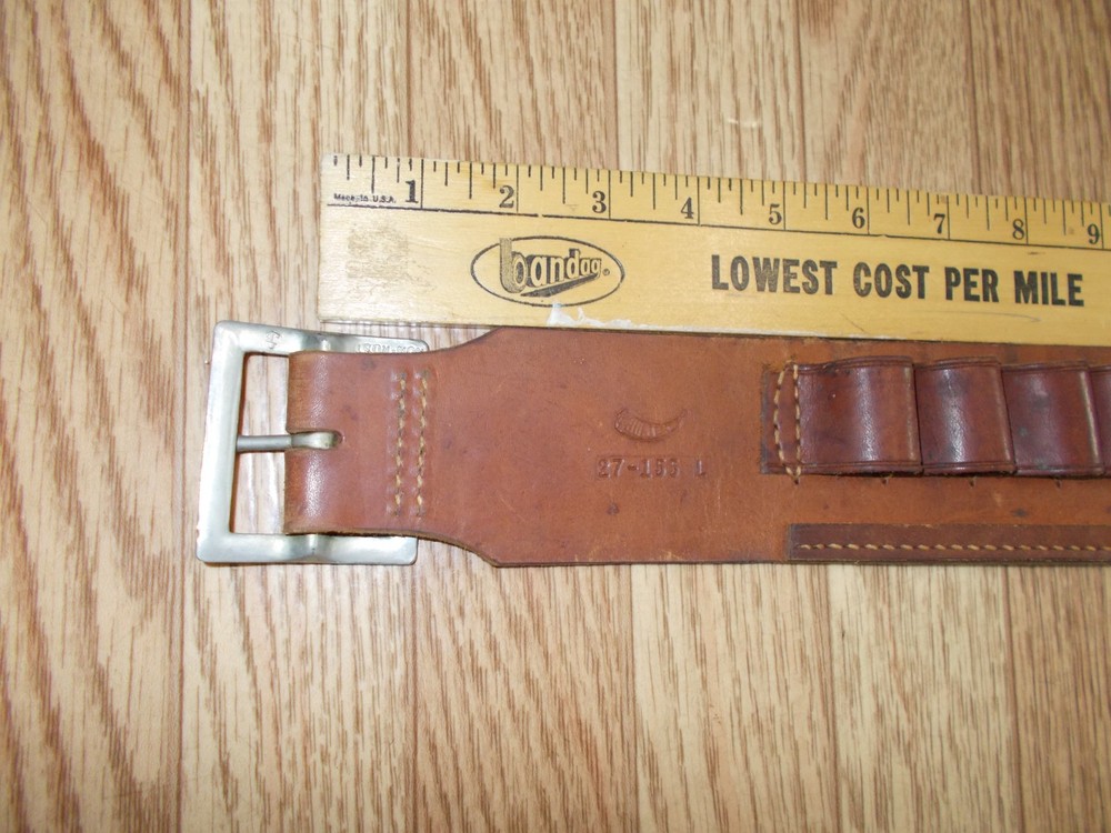 hunter 27-155L 18loop 12ga shell belt 44"