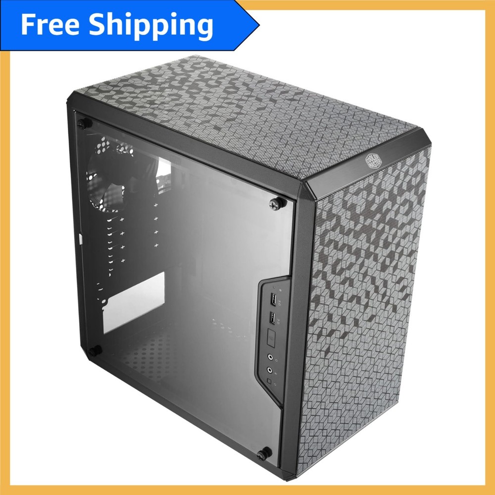 MasterBox Q300L Airflow-Focused Compact Case – Optimal Cooling, Black Finish