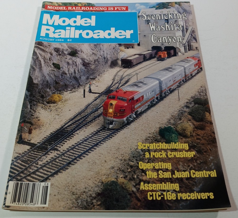 Model Railroader Magazine (August, 1984)