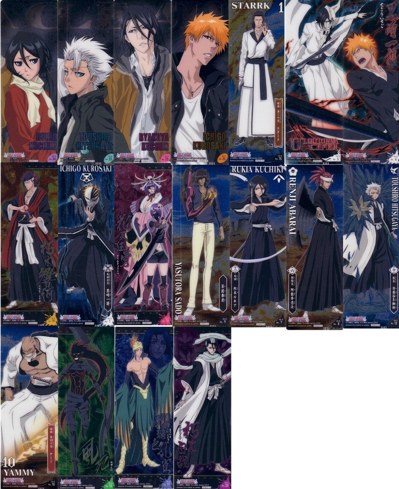 Bleach Clear Metallic Plastic Part 12 Bookmark - CHOICE
