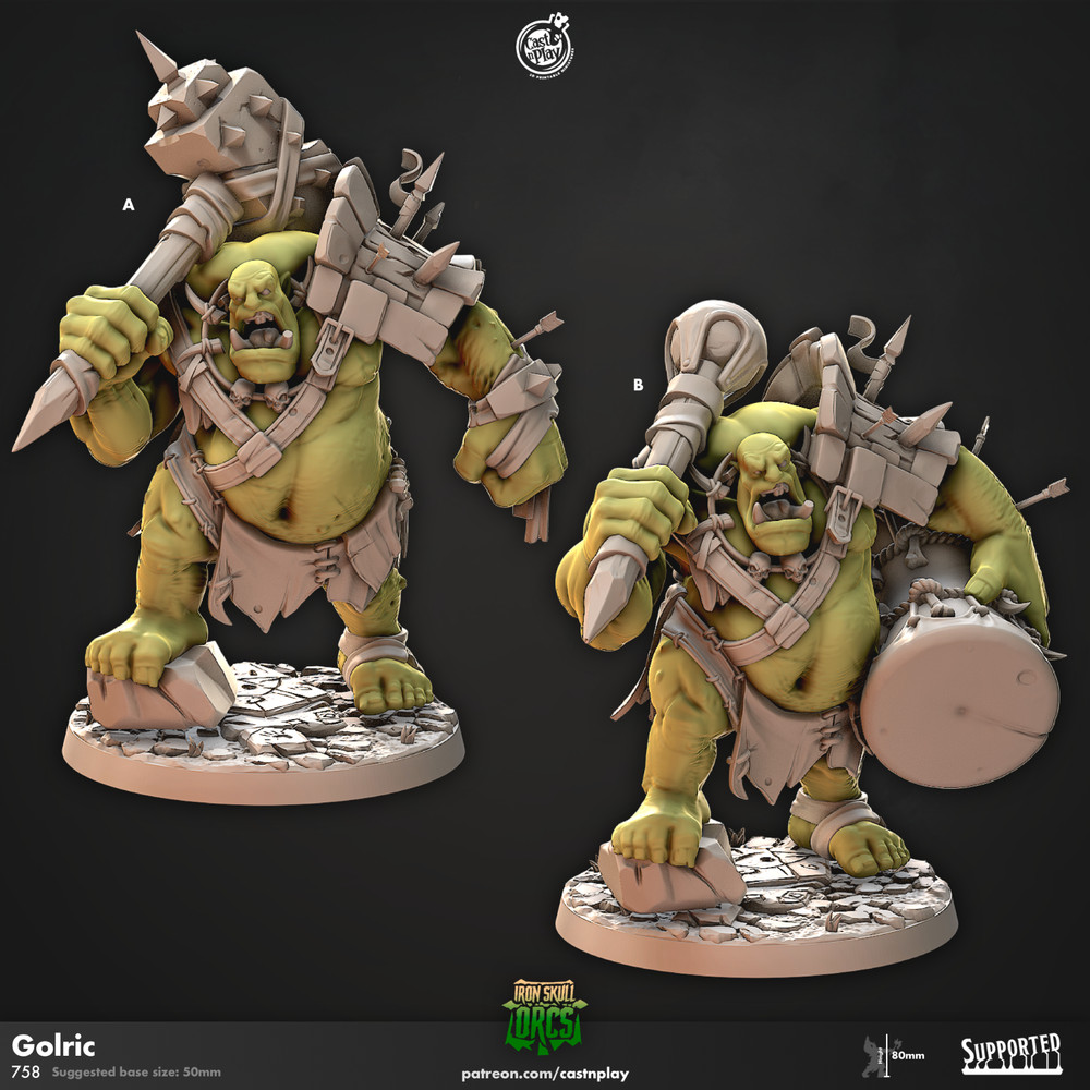 Orc Ogre Golric | CastnPlay |