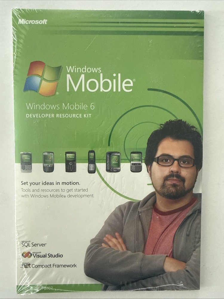 Microsoft Windows Mobile 6 Developer Resource Kit NEW SEALED + Forefront System