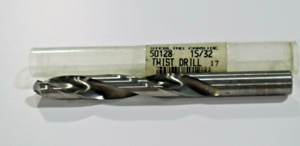 15/32" CARBIDE DRILL, 2 FLUTE          B371