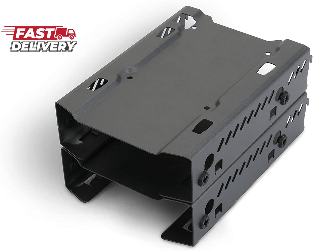 Phanteks - Stackable 3.5" HDD Bracket Duo Pack Cases Ph-Hddkt_03,Black