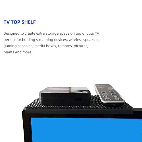 TV Top Shelf Mounting Bracket 8 Inch Flat Panel Mount Adjustable Mount 1 Pack