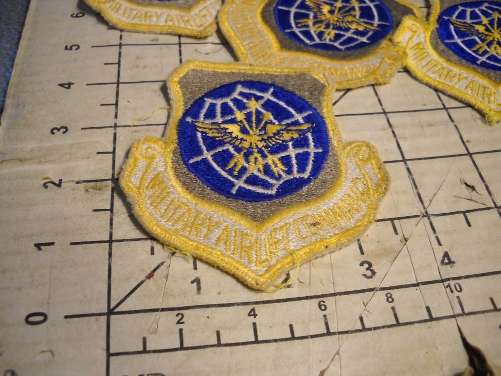 USAF Military AirLift Command patches OLD SCHOOL