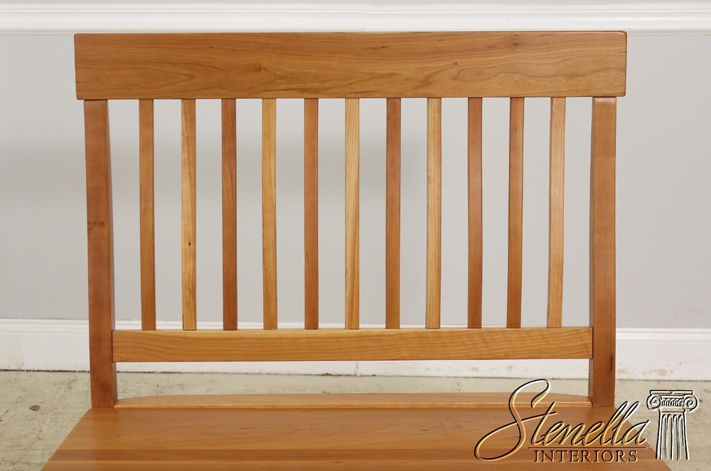 F56335: Country Design Solid Cherry Bench Or Settee