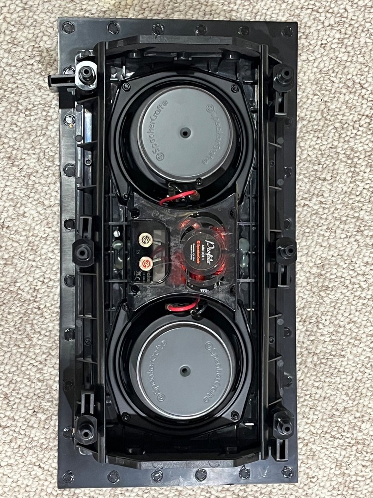 SpeakerCraft PROFILE AIM LCR 1 IN-WALL SPEAKER Black