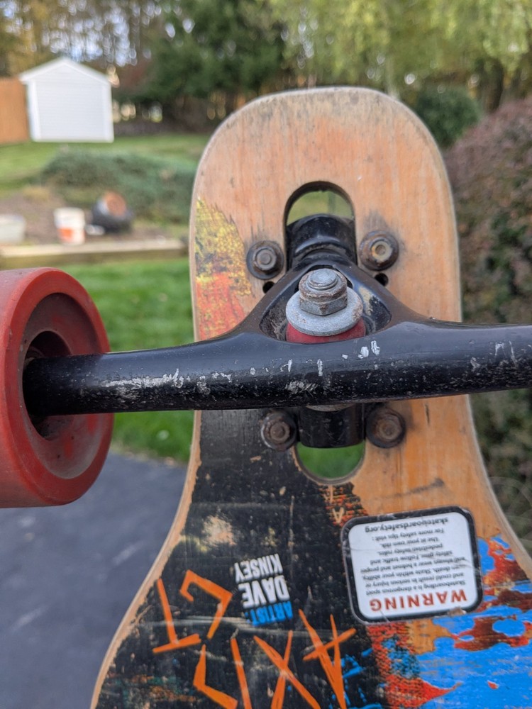 Arbor longboard artist Dave Kinsey