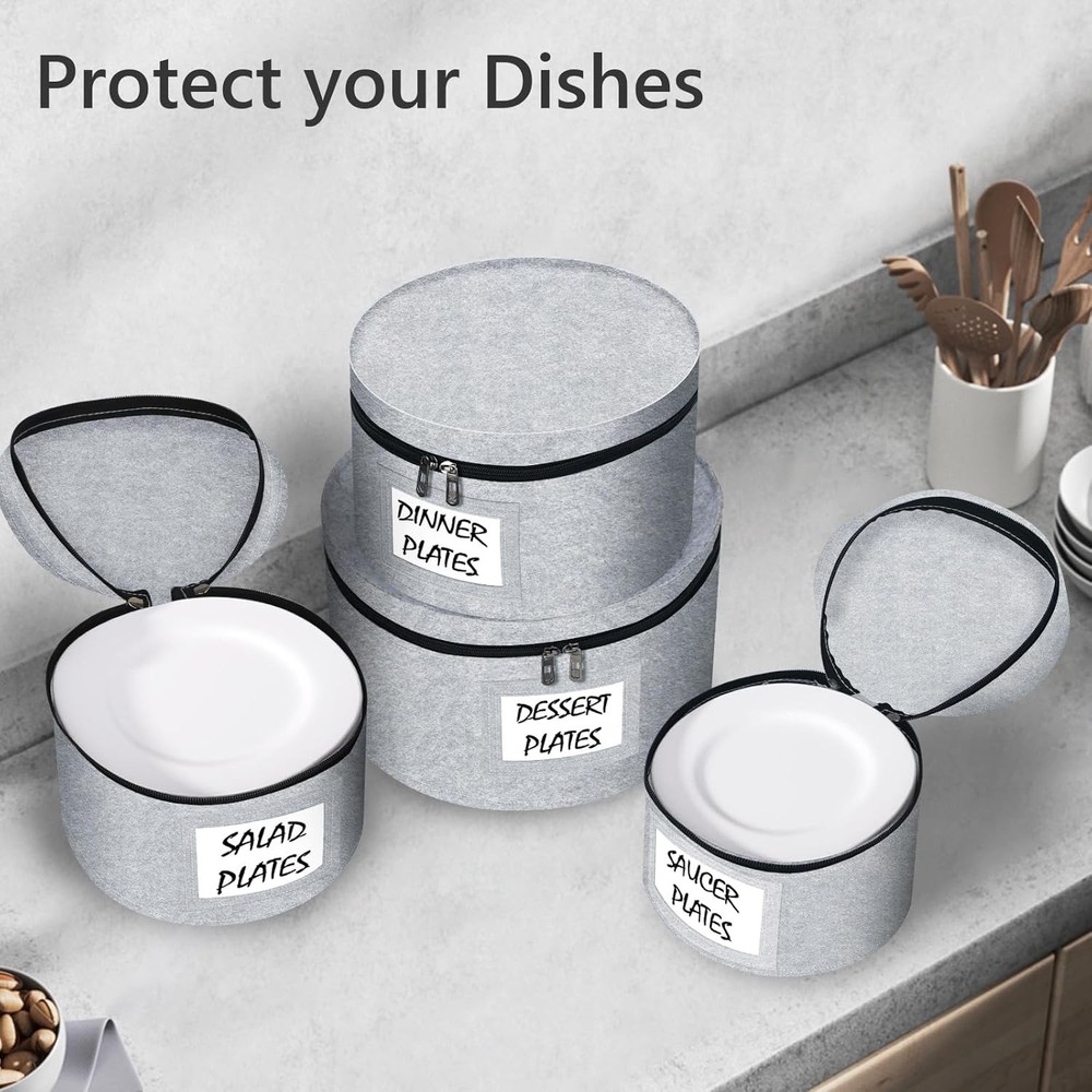 China Storage Containers 4 Piece Set Moving Boxes Dinnerware Stackable Moving