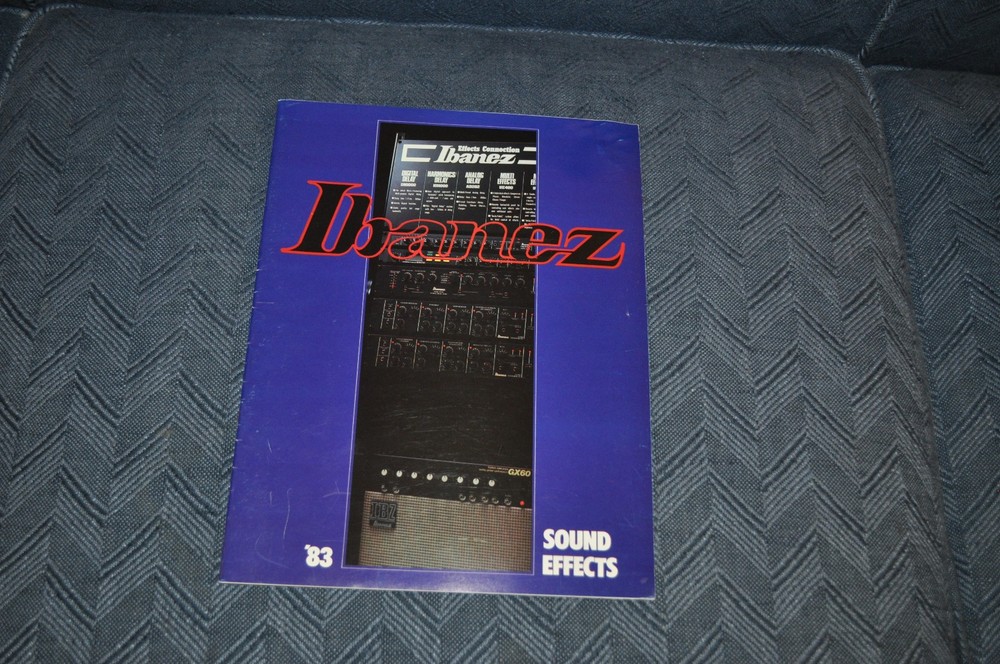 IBANEZ Multi Mode Analog Delay Phase Shift AD202 Rack Mount Studio Gear Manual
