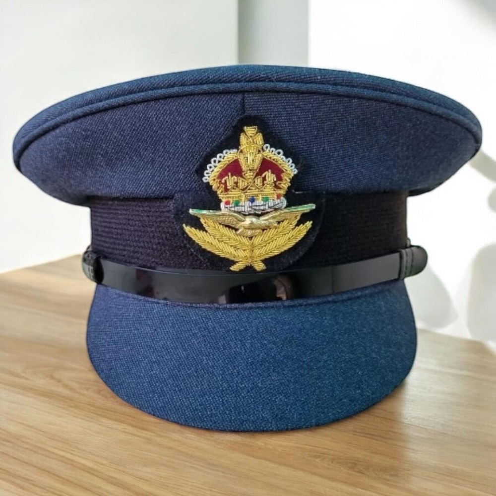WW2 British RAF Visor Cap Hat Replica All Size Available