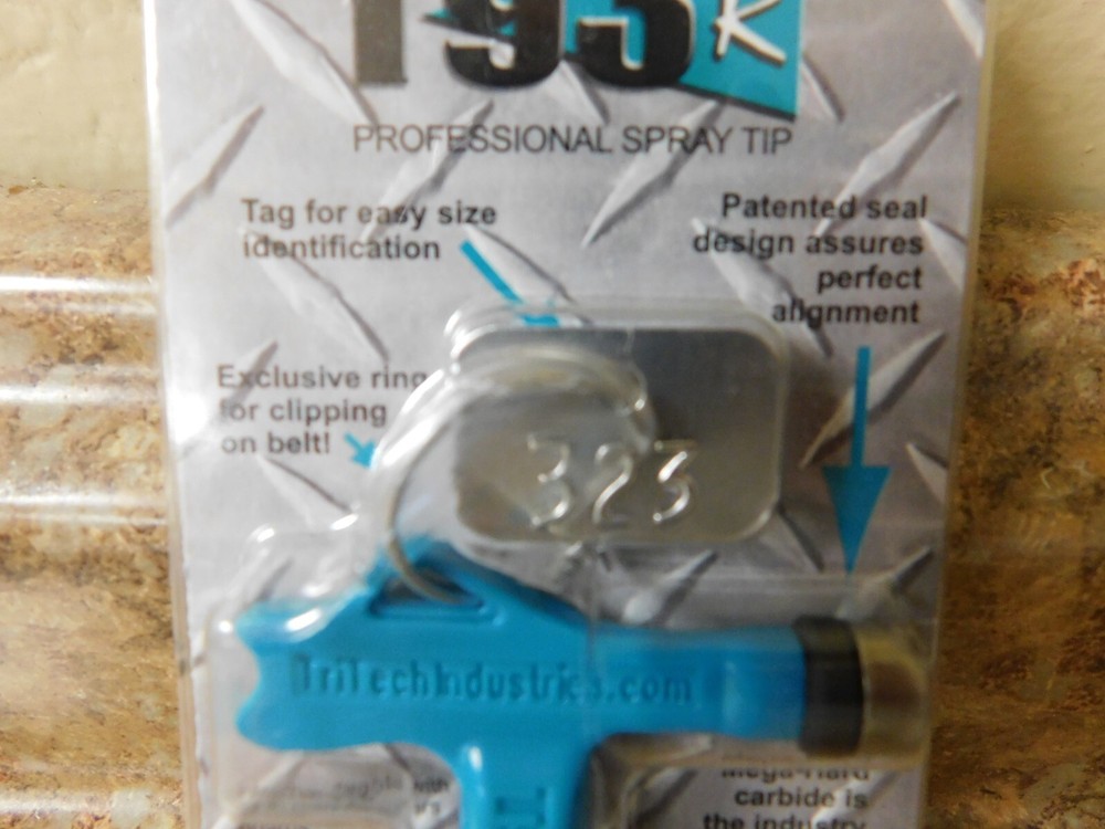 New! TriTech T93R Professional Spray Tip #323