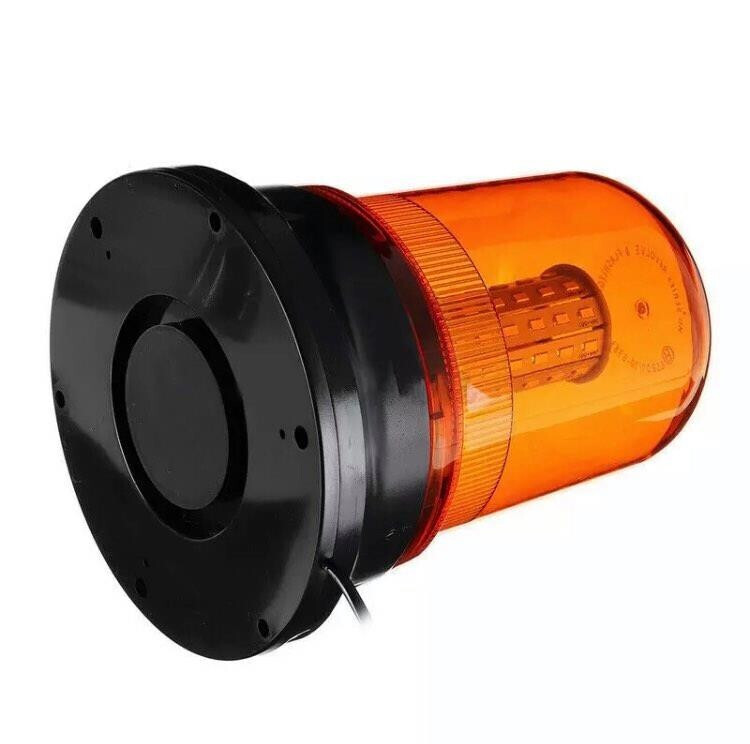 Universal LED Emergency Beacon Light – Rotating Effect, Strobe, 10–30V, 200mm