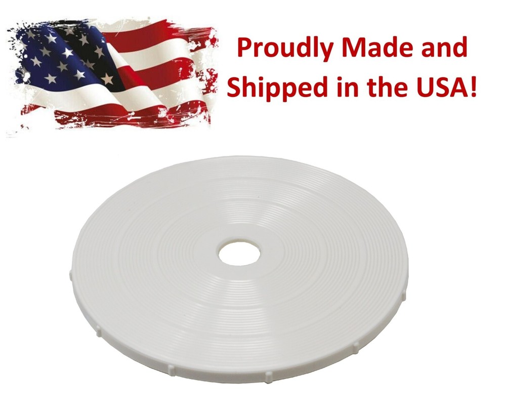 6" White Spa Deck and Skimmer Lid Cover Replacement