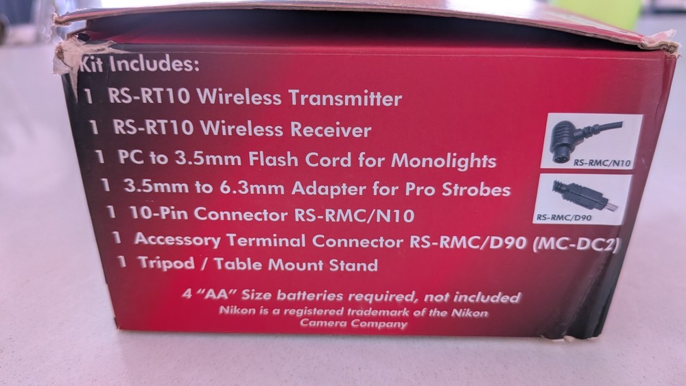 RPS Studio i-TTL Wireless Transmitter/Receiver Set For Nikon includes 2 sets