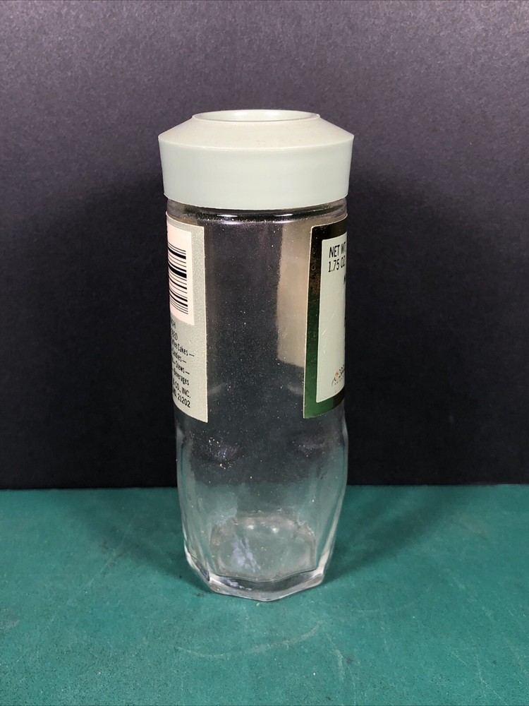 Vintage McCormick | Anise Seed | Spice Jar | Green Lid | Empty
