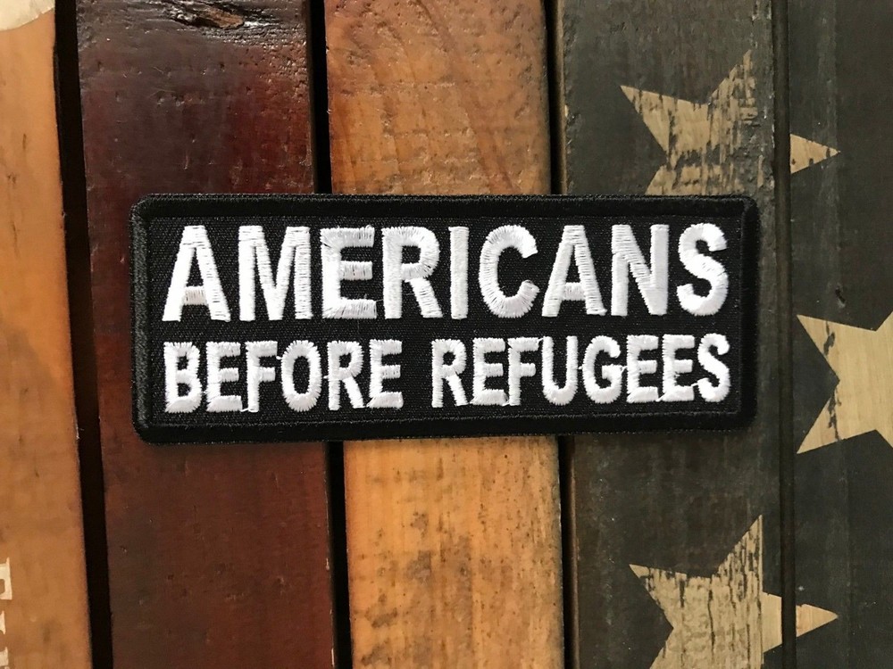Americans Before Refugees Patch