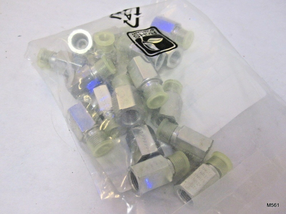 Parker 1/8x1/8F3HGS BSPT Female Threaded Pipe Adapters