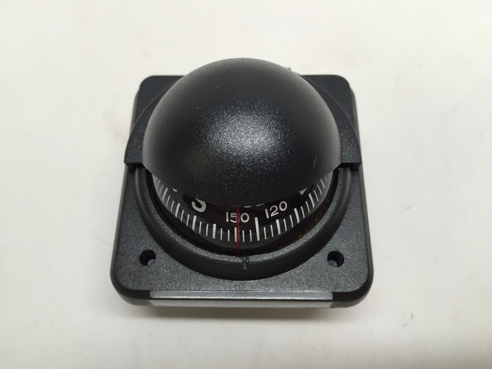 MARINE BOAT BLACK BRACKET & SUCTION CUPS ADJUSTABLE BUILT-IN COMPENSATION SYSTEM