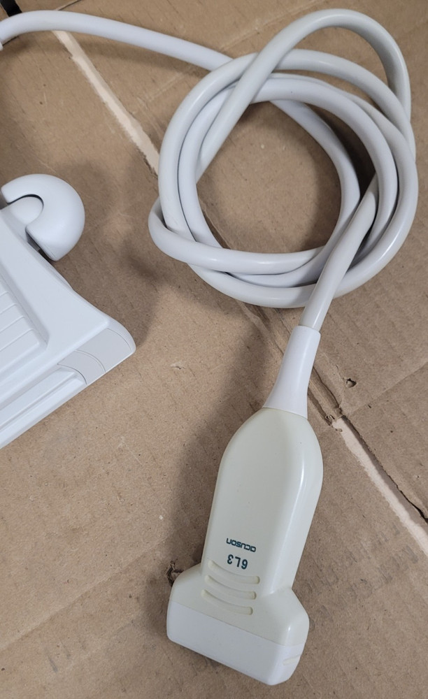 Acuson 6L3 (08252598) Linear Array Ultrasound Transducer Probe (UNTESTED)