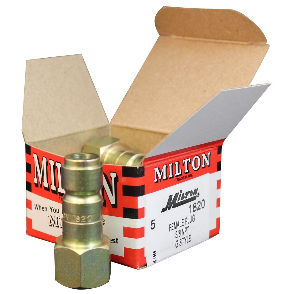 Milton 1820 3/8" FNPT G-Style Plug