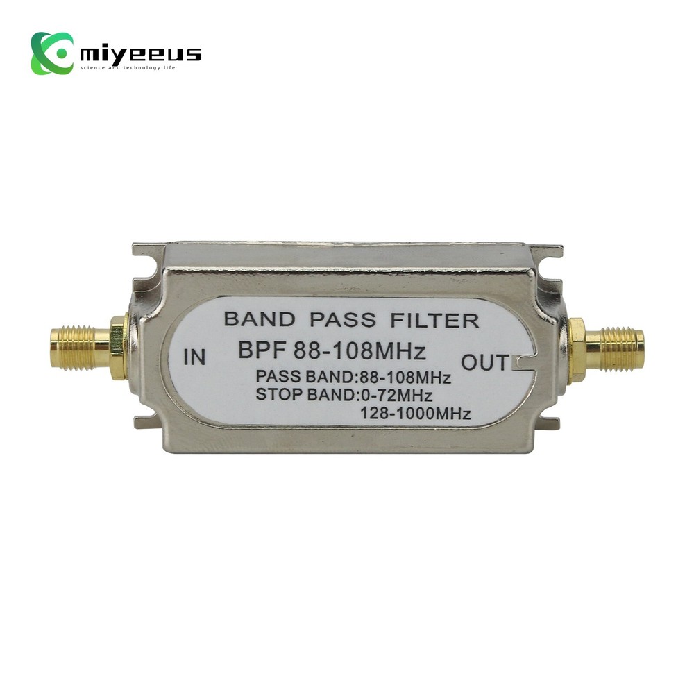 88-108MHz Band Pass Filter FM Frequency Modulation Filter RF LC Filter