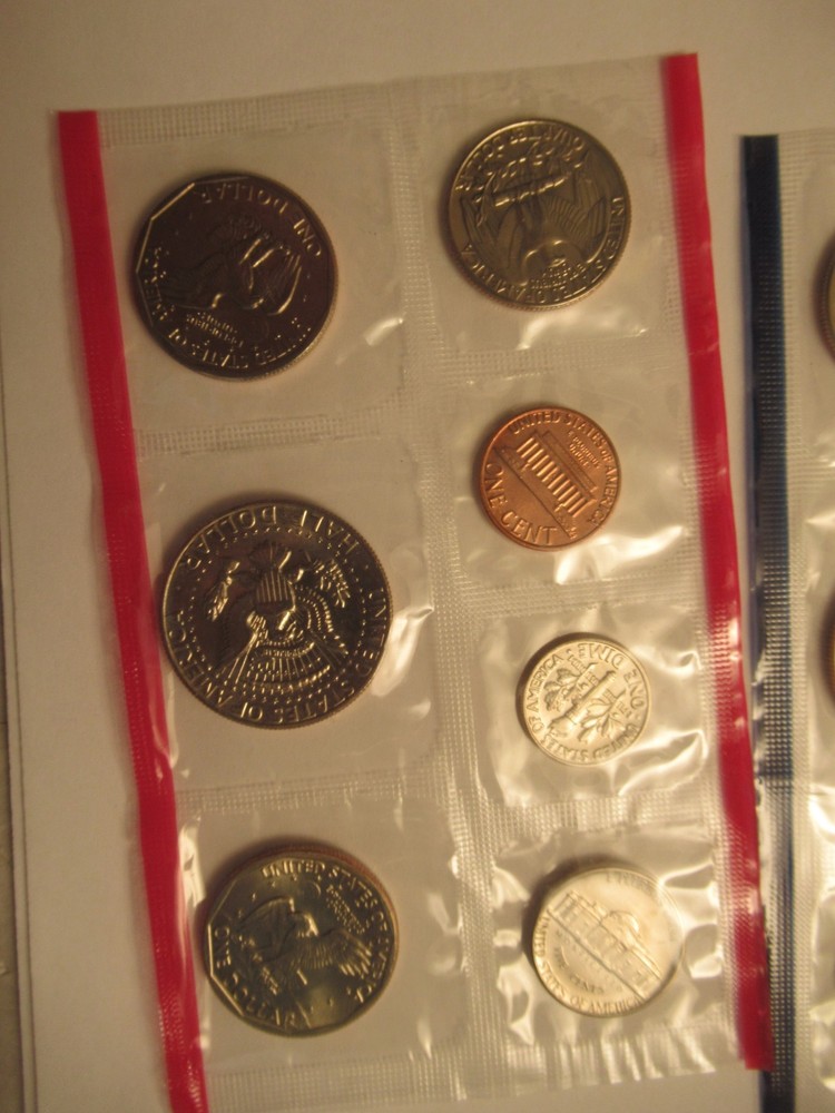 1981 US Mint Uncirculated Set, US Mint Packaging