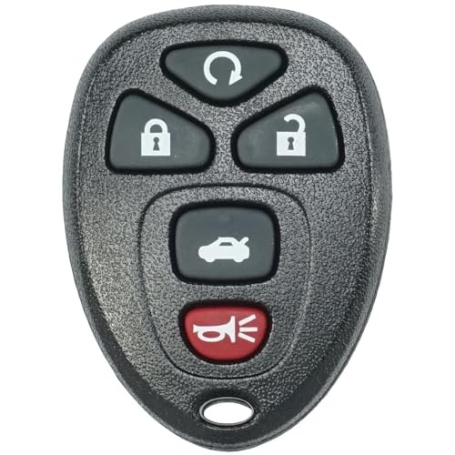 Keyless Entry Remote Start Control Key Fob Replacement Fits for Five Button