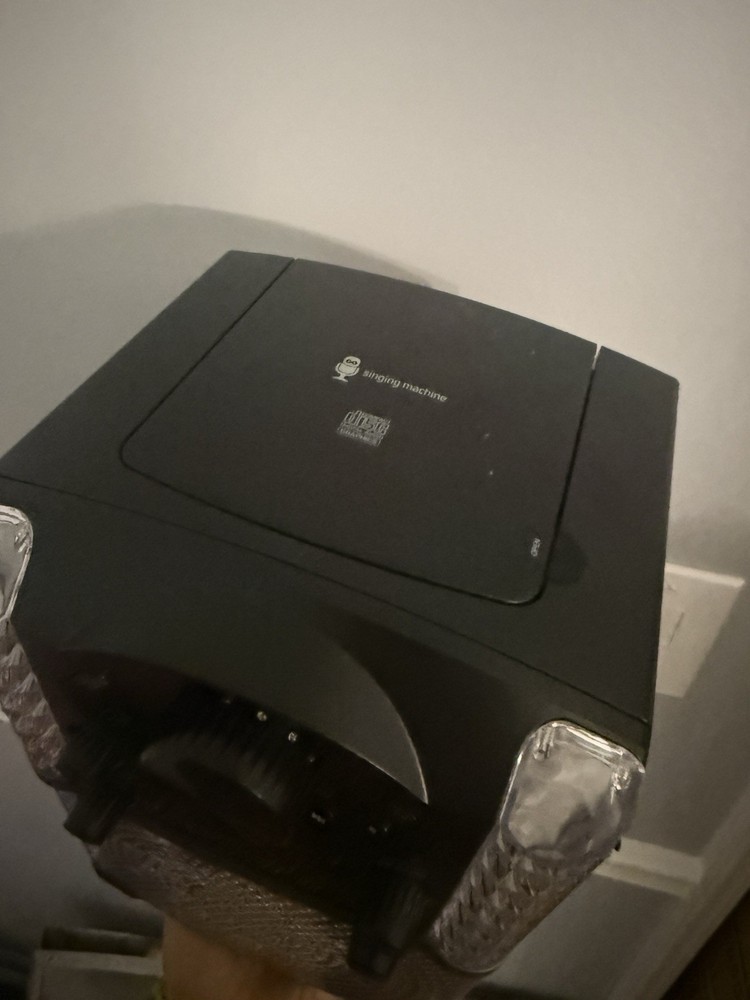 The Singing Machine SML625BTBK Bluetooth CD/G Karaoke System