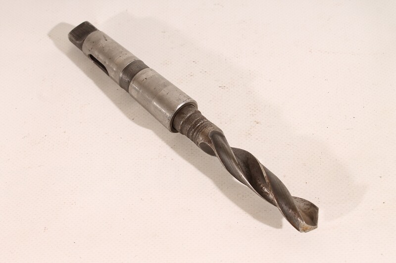1 Spiral Drill Bit 17 mm Ø Morse Taper Shank Adapter