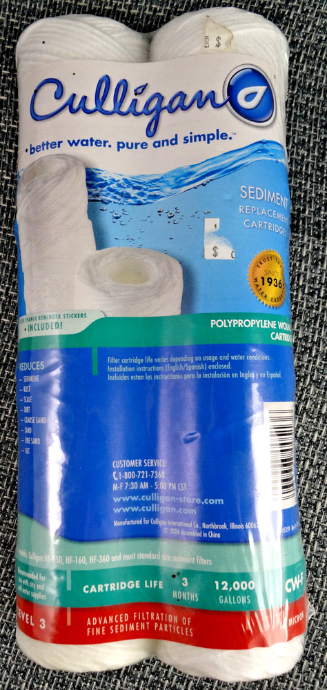 Culligan CW-F Sediment Water Filter