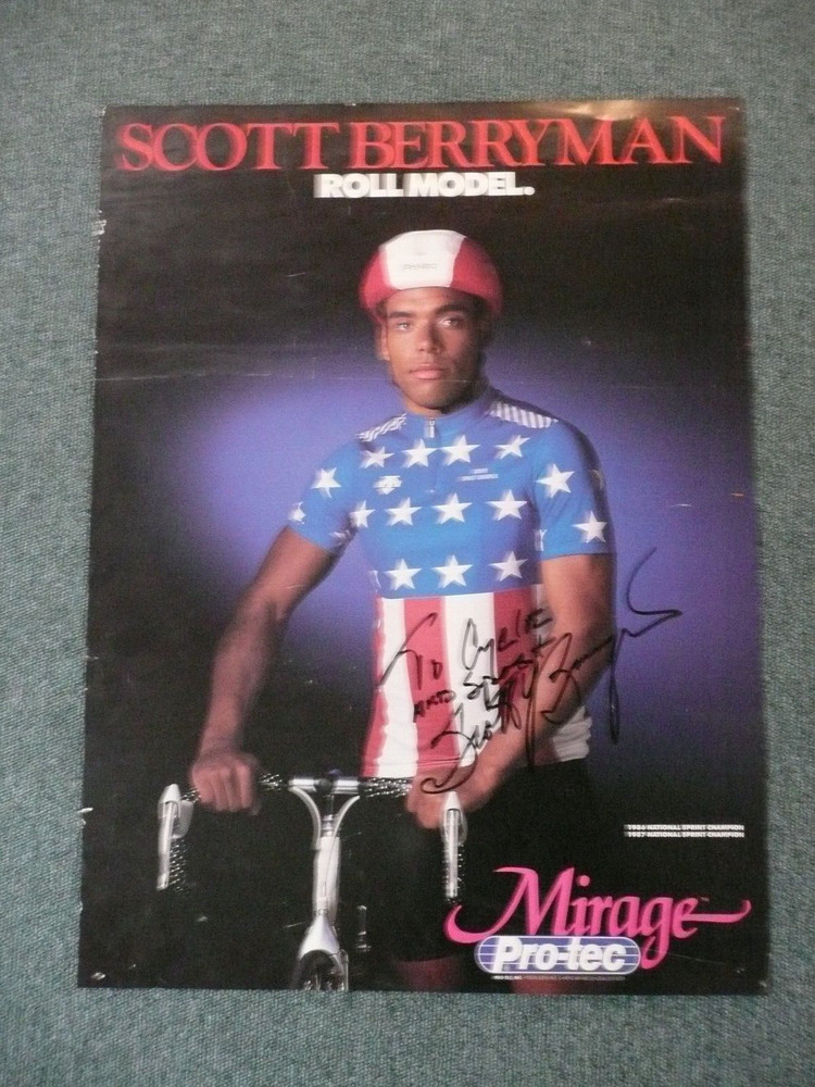 SCOTT BERRY SR. TRACK SPRINT CHAMP 1986-87