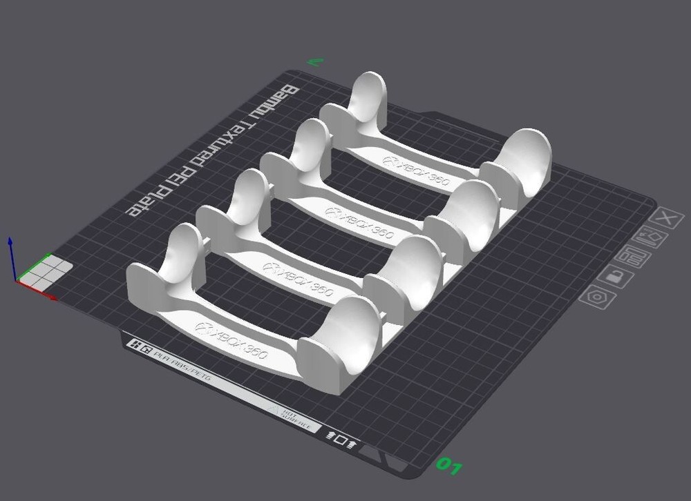 Xbox 360 Controller Stand Holder - 4 Controllers - Many Colors!