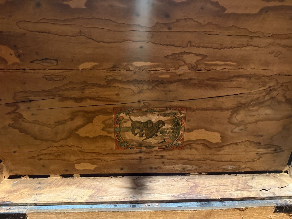 Antique Steamer Trunk