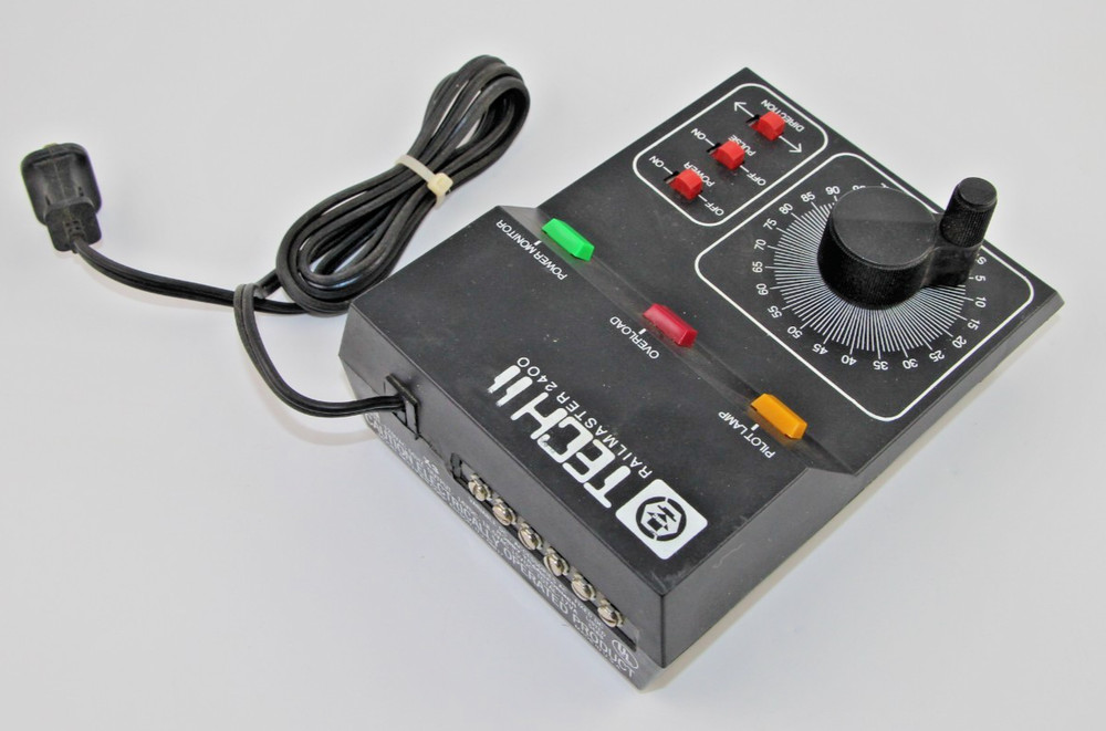 MRC Tech II Railmaster 2400 Model Train Controller Power Pack HO/N Scale
