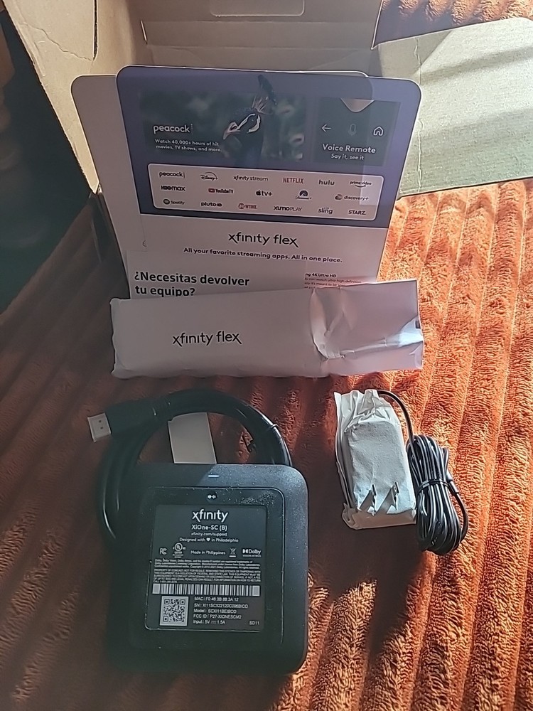 Xfinity Flex XiOne-SC(B) Streaming Device with AC Adapter No Remote