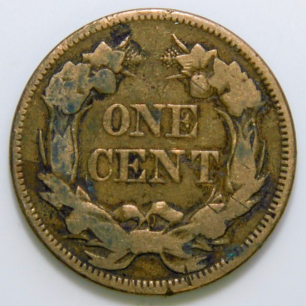 1857 Flying Eagle Cent VG k491