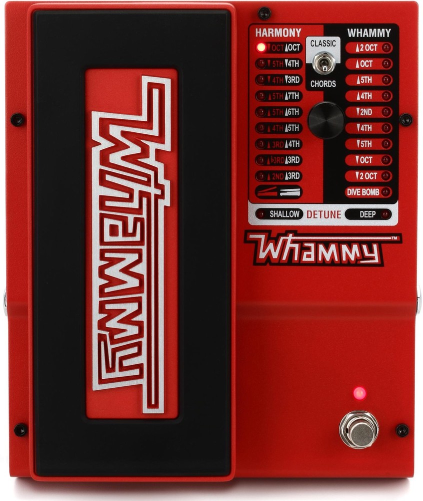 DigiTech Whammy 5 Pitch-shifting Pedal - Red (3-pack) Bundle